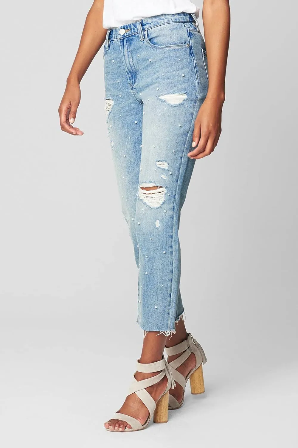 Blank NYC Sustainable Black The Madison Crop Basic in Don't Be Slick