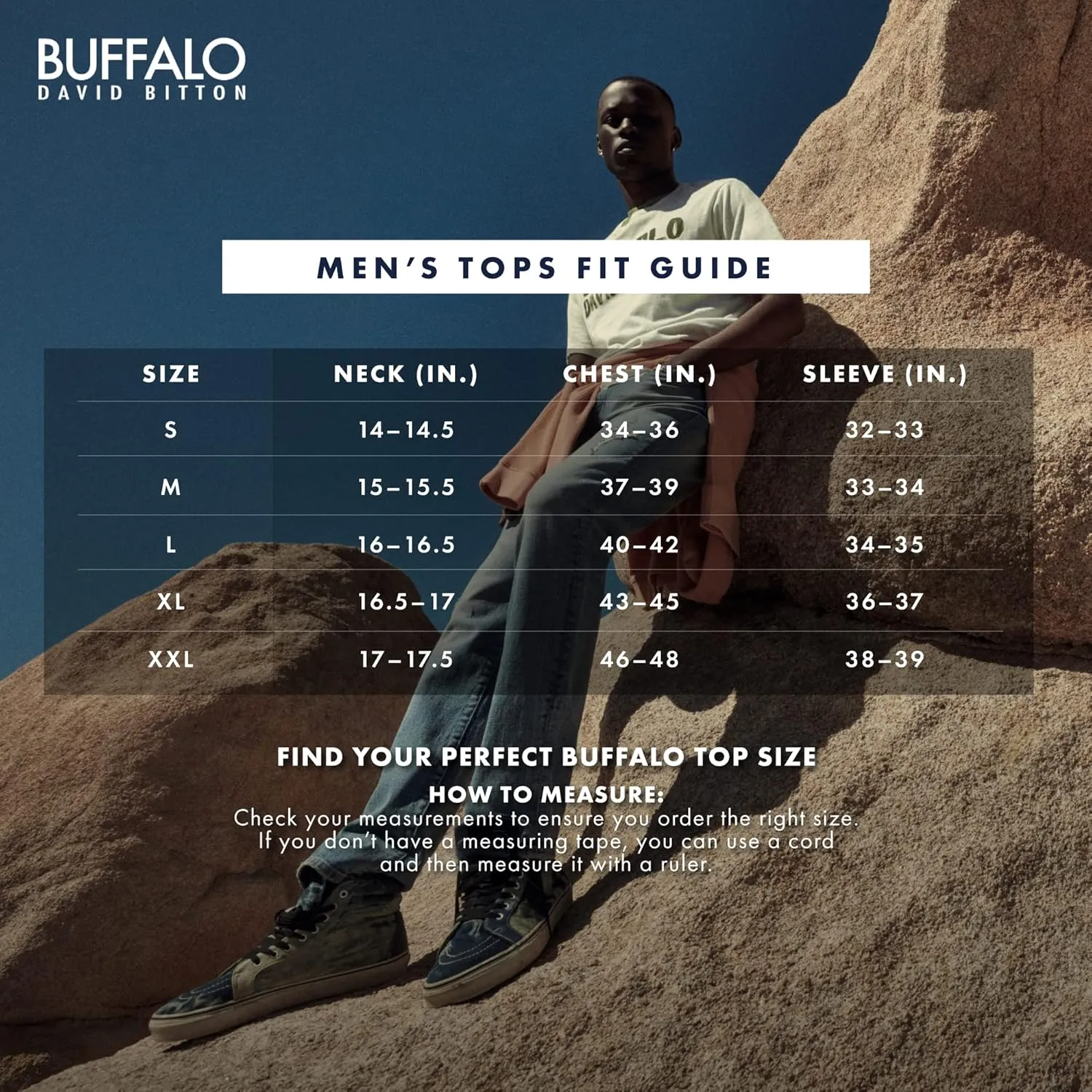 Buffalo David Bitton Men's Short Sleeve Fashion Knit