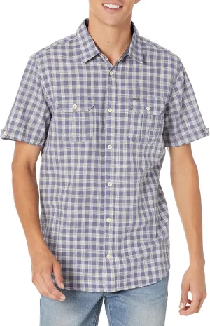 Buffalo David Bitton Men's Short Sleeve Plaid Button Down