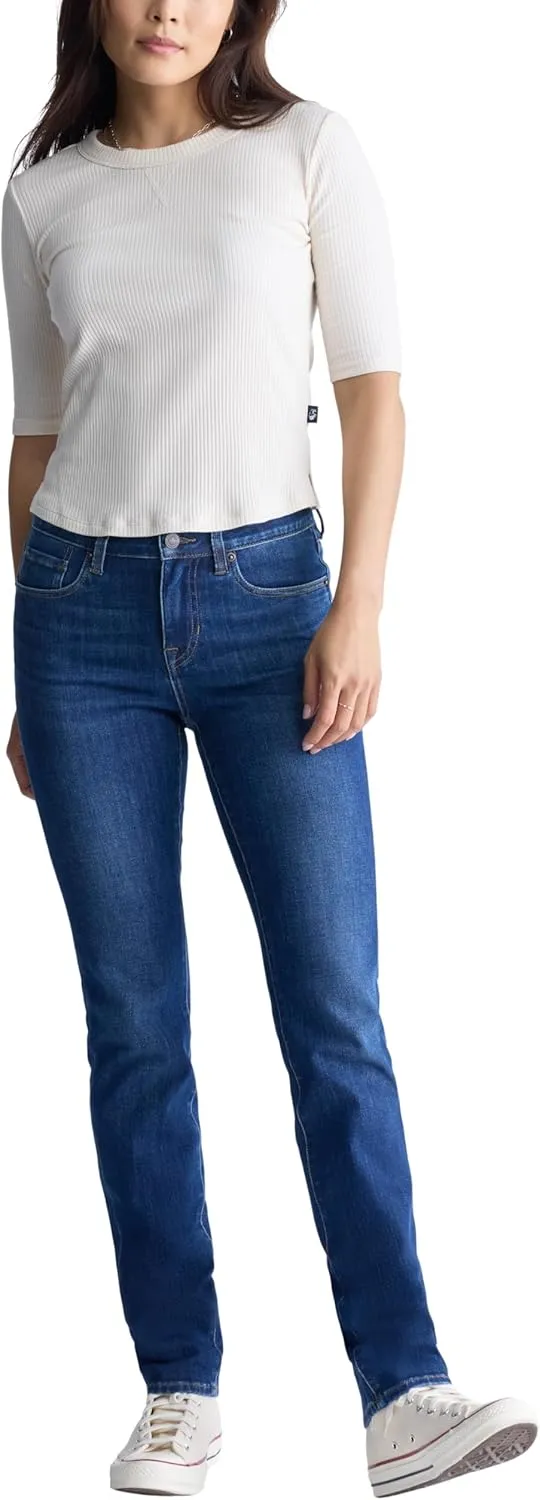 Buffalo David Bitton Women's Carrie Mid Rise Slim Jeans