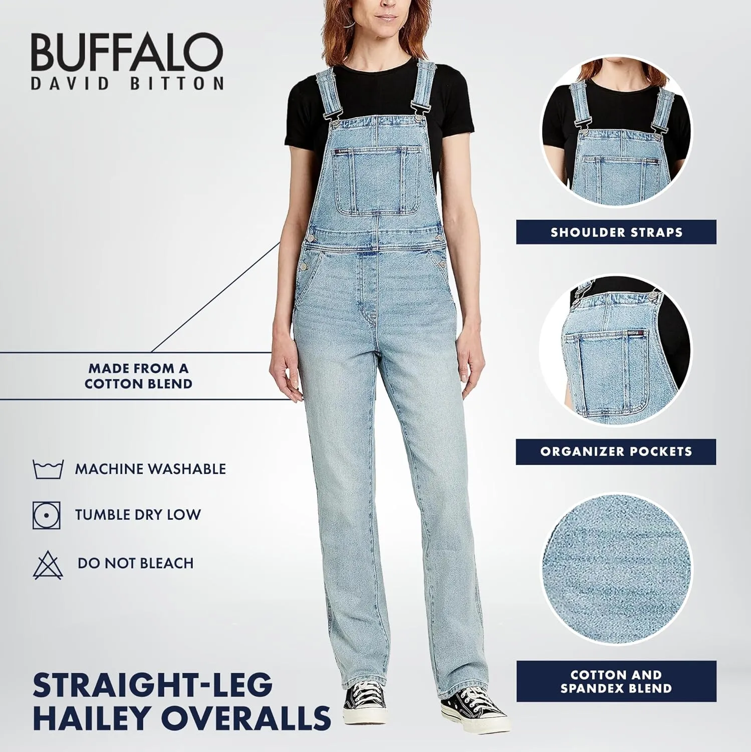 Buffalo David Bitton womens Overalls Hailey