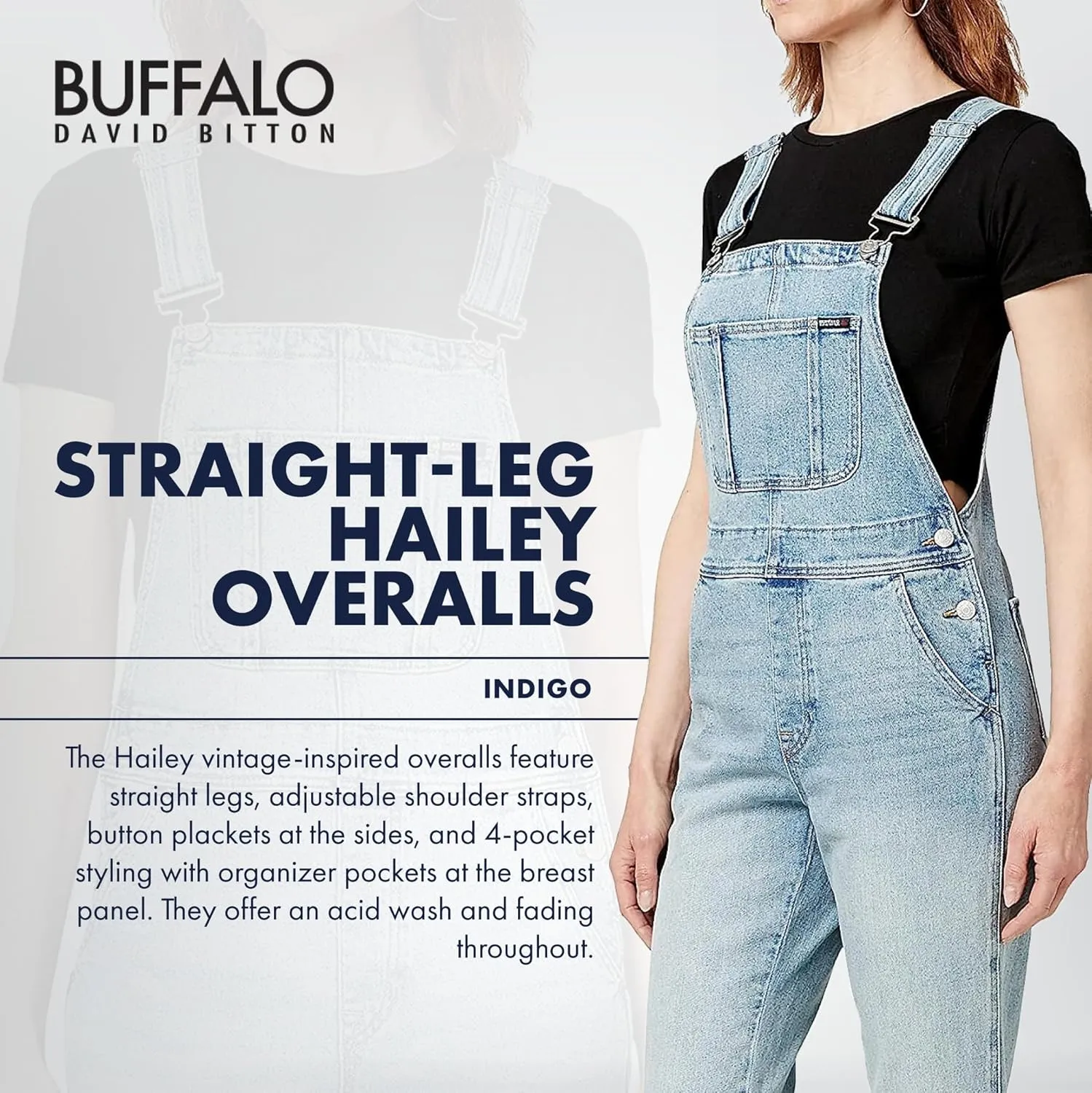 Buffalo David Bitton womens Overalls Hailey