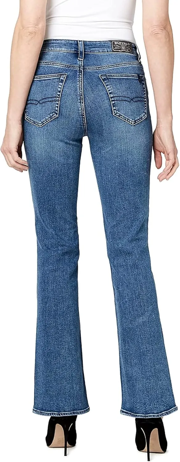 Buffalo David Bitton Women's Queen Mid-Rise Bootcut Jeans