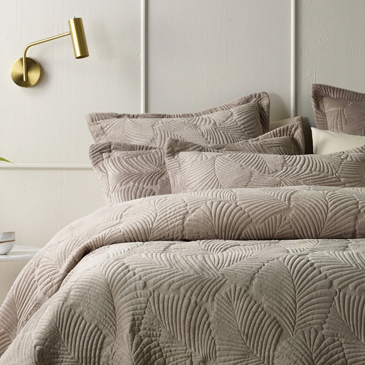 Cairo Queen Duvet Set - Truffle