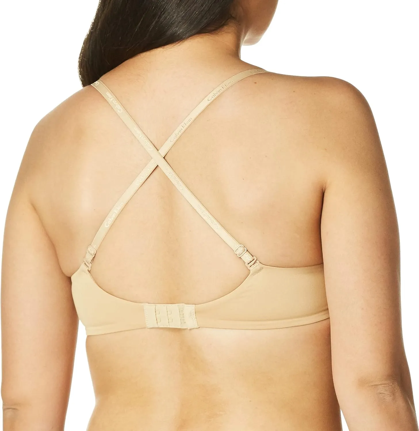 Calvin Klein Women's Constant Convertible Strap Lightly Lined Demi Bra