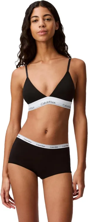 Calvin Klein Women's Modern Cotton Lightly Lined Triangle Wireless Bralette