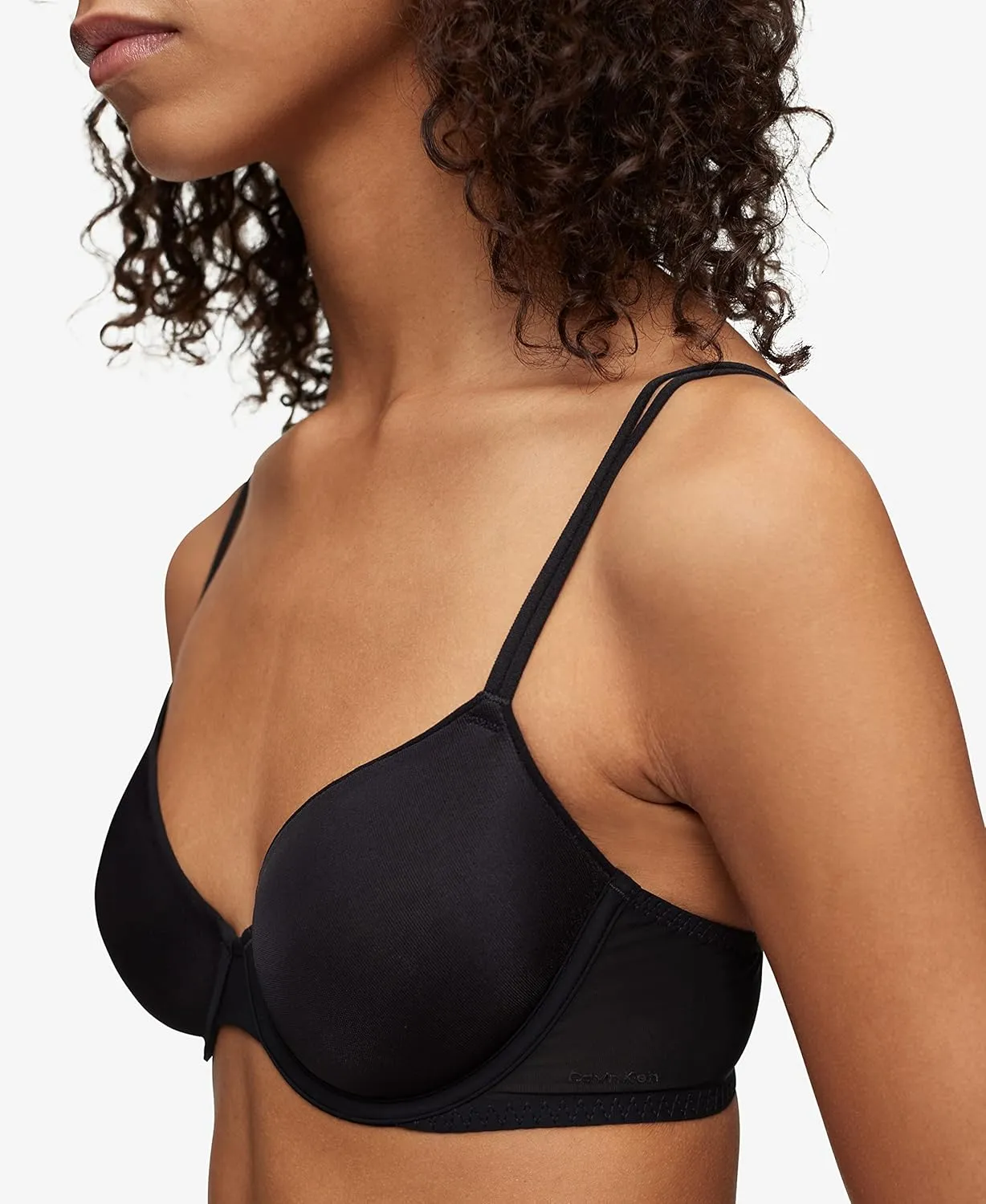 Calvin Klein Women's Sheer Marquisette Lightly Lined Demi Bra