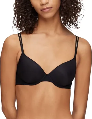 Calvin Klein Women's Sheer Marquisette Lightly Lined Demi Bra