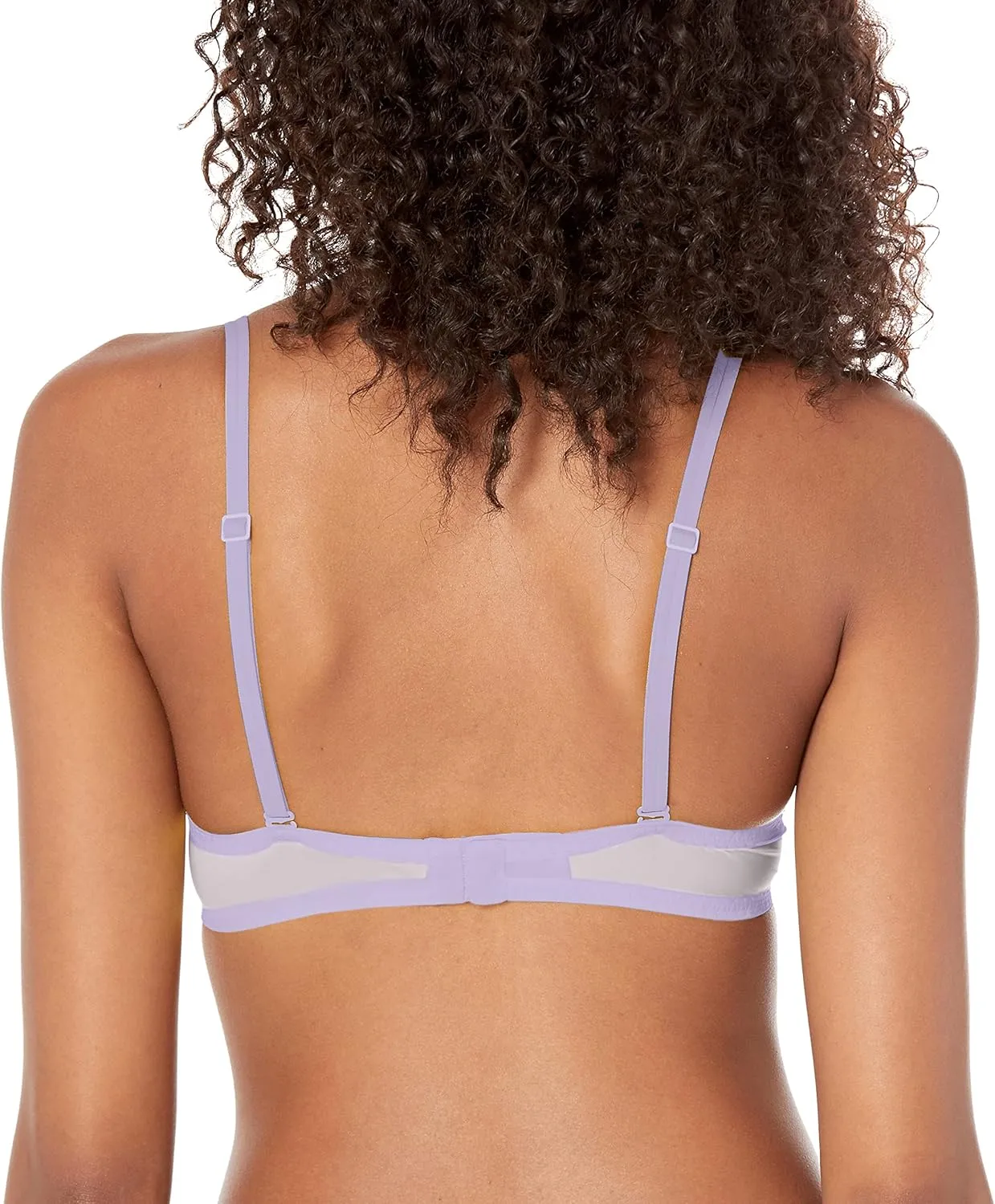 Calvin Klein Women's Sheer Marquisette Unlined Plunge Bra