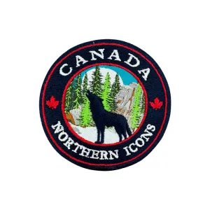 Canada iron-on embroidery patch