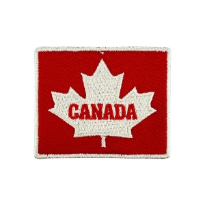 Canada iron-on embroidery patch