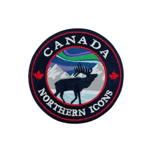 Canada iron-on embroidery patch