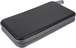 Capacity Storage Case Portable Zipper Disc Holder for Discs and Space Saving Design for Music and Game Discs Great for Travel and Home Use