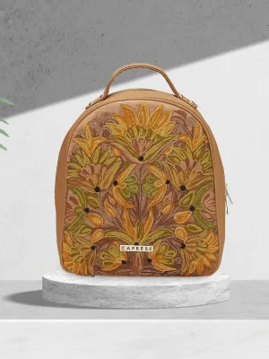 Caprese Tresna Medium Fawn Backpack
