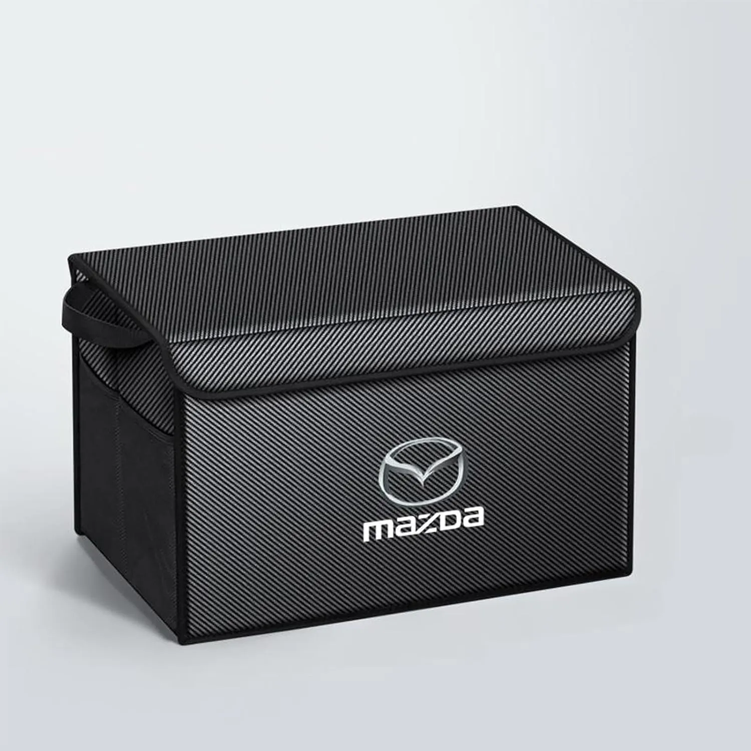 Car Trunk Organizer for Mazda MX-30 DR 2020 - Thickened Car Boot Tidy Storage Box Tailor-made Lidded Storage Bins for Home Car Outdoor Camping Travel,D