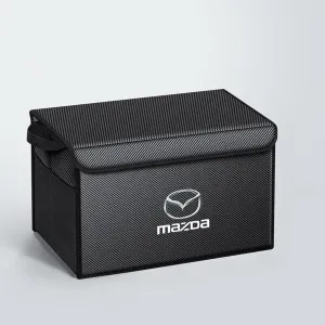 Car Trunk Organizer for Mazda MX-30 DR 2020 - Thickened Car Boot Tidy Storage Box Tailor-made Lidded Storage Bins for Home Car Outdoor Camping Travel,D