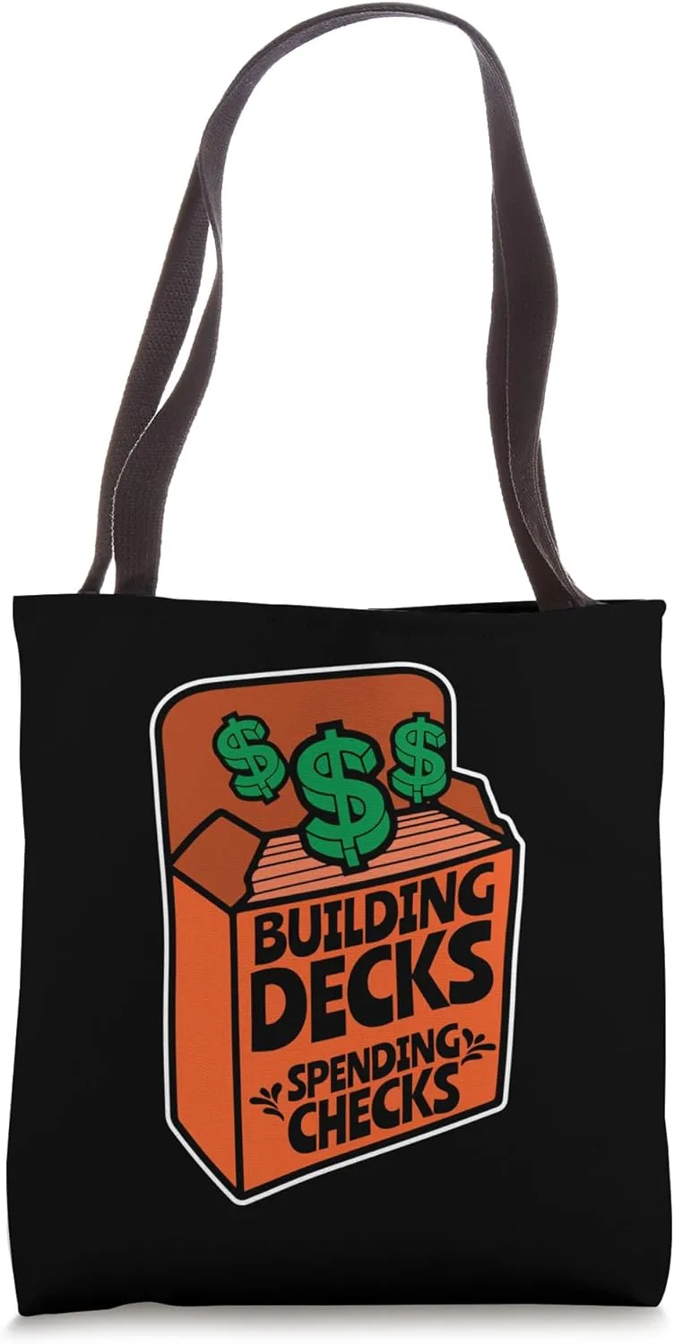 Card Player - Building decks spending checks - Trading Card Tote Bag