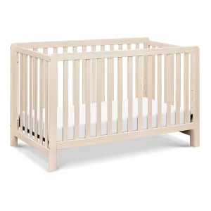 Carter's by DaVinci Colby 4-in-1 Convertible Crib - GREENGUARD Gold Certified Convertible Baby Crib to Toddler Bed, Daybed, Full-Size Bed - Wooden Baby Bed w/Four Adjustable Heights - Washed Natural