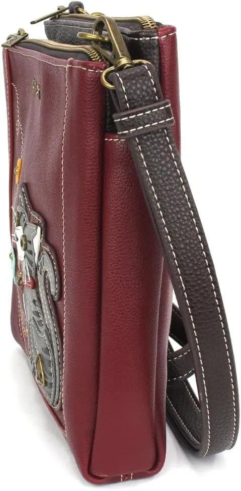 CHALA Merry Messenger RFID Protected Women Faux Leather Shoulder Purse with Adjustable Crossbody Strap