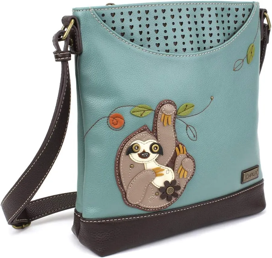 CHALA Sweet Messenger Mid Size Shoulder Purse with Adjustable Strap