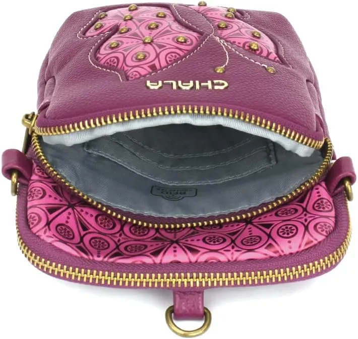 CHALA UNI Cellphone Xbody - Womens RFID Protected Faux Leather Crossbody Bag with Adjustable Strap