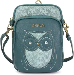 CHALA UNI Cellphone Xbody - Womens RFID Protected Faux Leather Crossbody Bag with Adjustable Strap