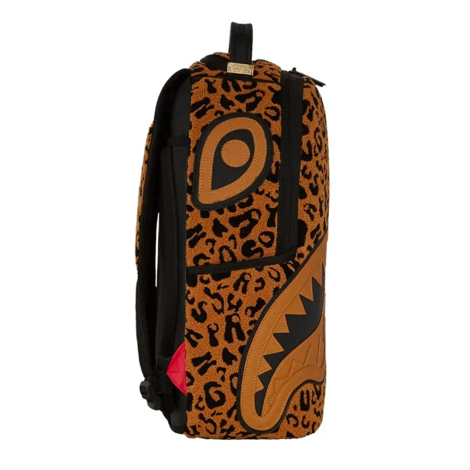Cheetah Chenille DLXSF Backpack