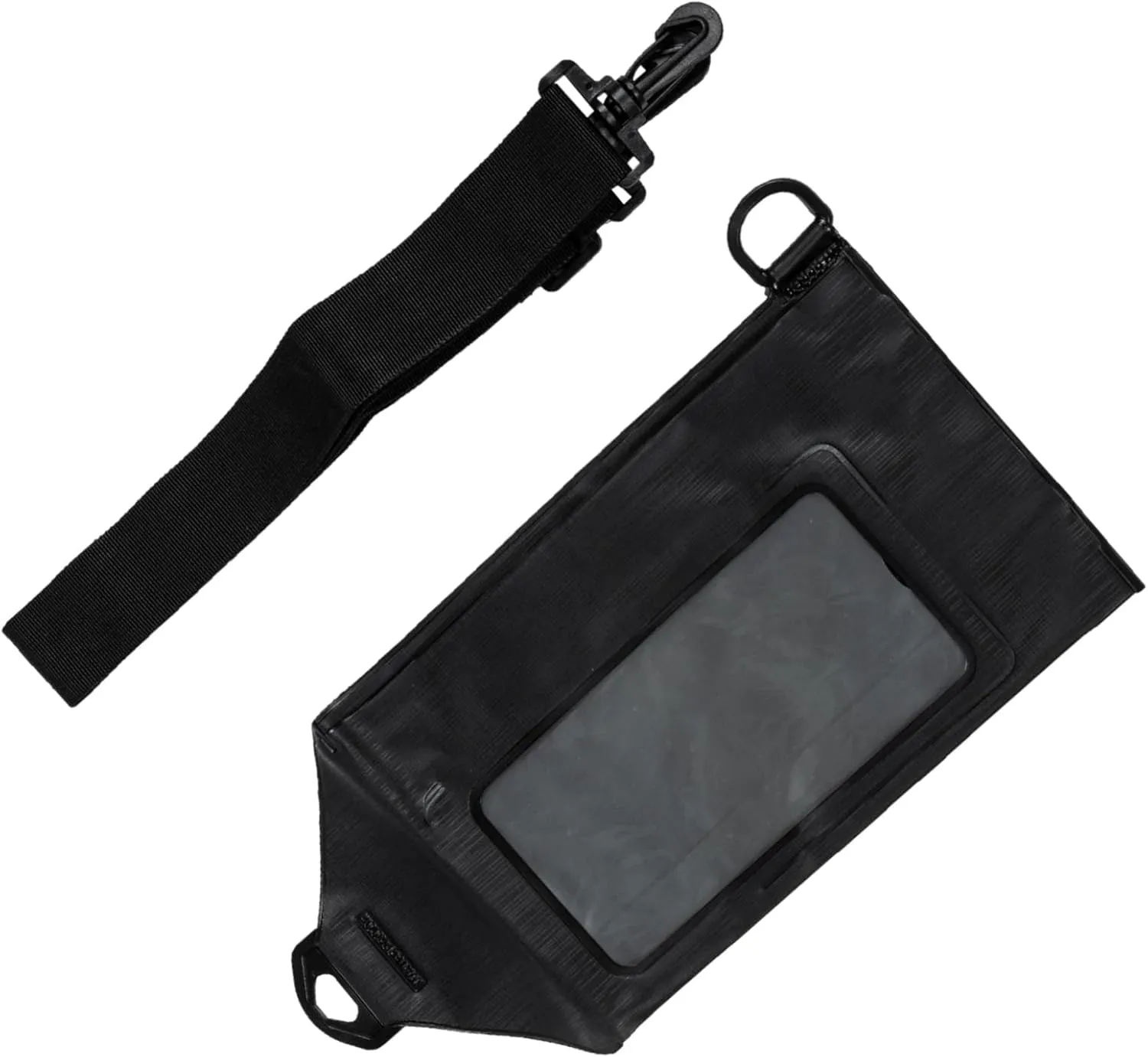 CHILDWEET Dry Bags Waterproof Backpack Cell Phone Holder Walking Phone Pouch Climbing Storage Bag Cross Body Black