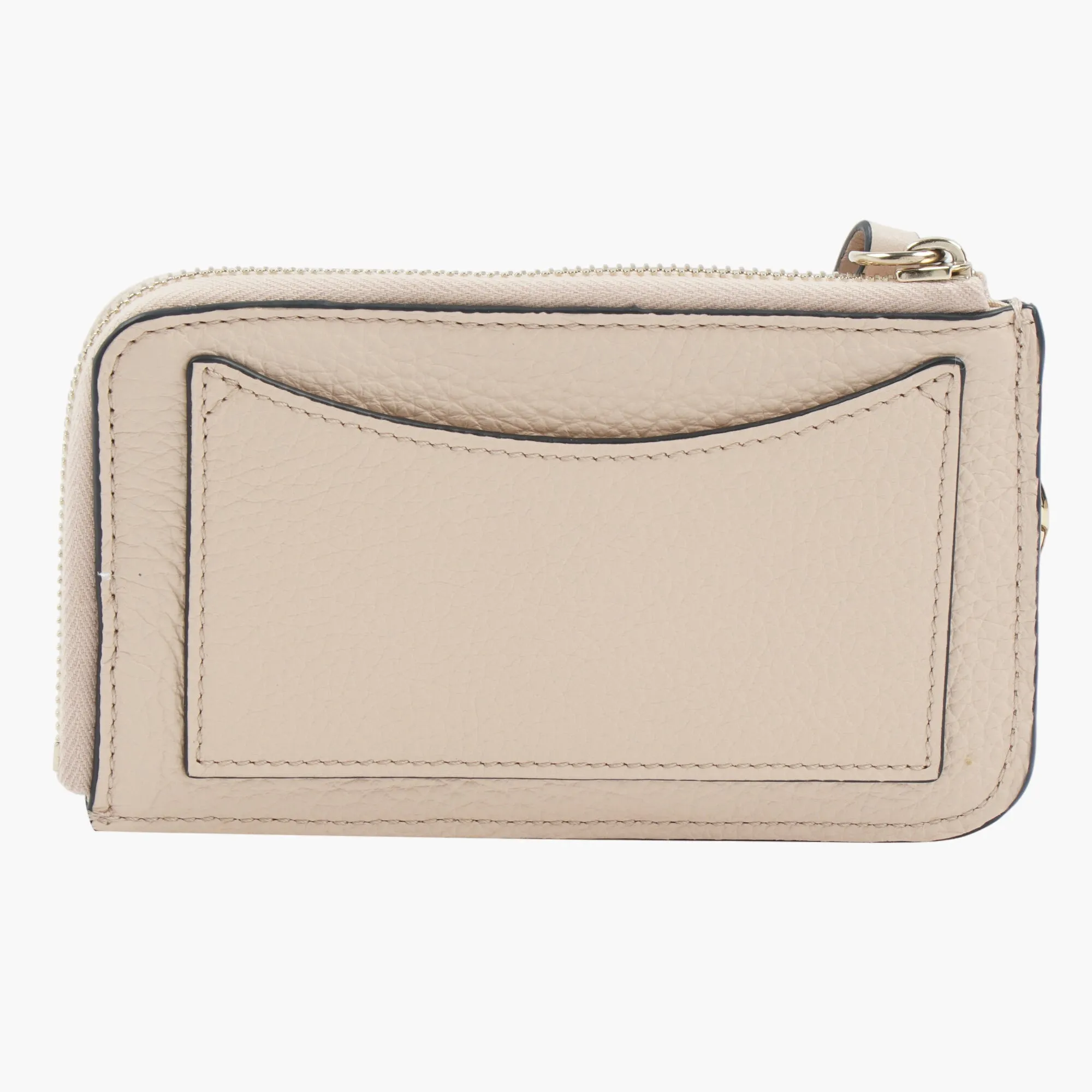 Chloè Elegant Pink Leather Wallet with Gold-Tone Hardware