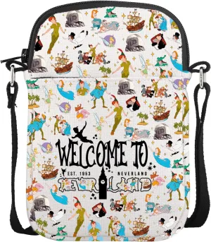 CMNIM Fairy Tale Gifts Angel Fairy Princess Crossbody Bag Cartoon Movie Themed Gifts Welcome To Fairyland Shoulder Bag