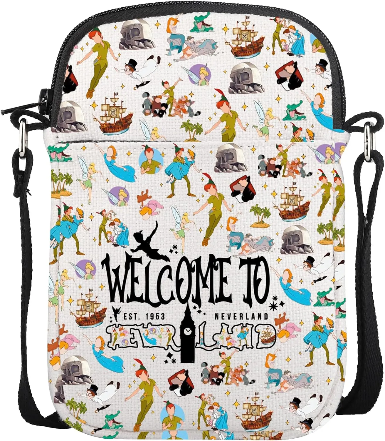 CMNIM Fairy Tale Gifts Angel Fairy Princess Crossbody Bag Cartoon Movie Themed Gifts Welcome To Fairyland Shoulder Bag
