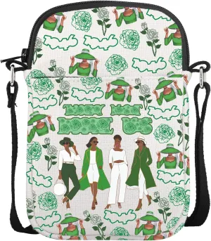 CMNIM Greek Sorority Gifts Sorority Crossbody Purse Greek Sorority Gifts for Women Sorority Sisters Bag