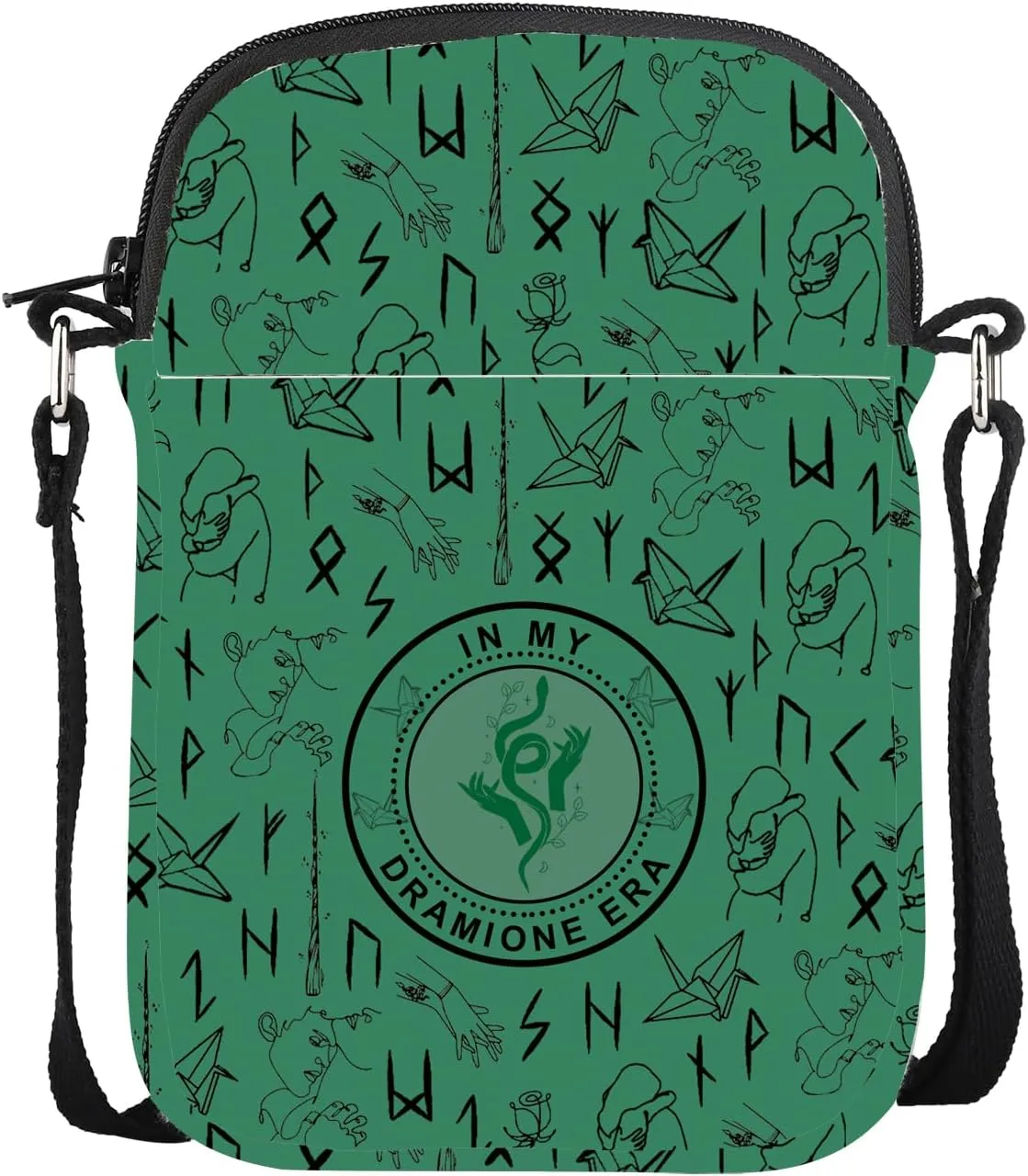 CMNIM Manacled Merch In My Dramione Era Crossbody Bag Manacled Book Lover Gifts Fanfiction Gift for Readers Shoulder Purse