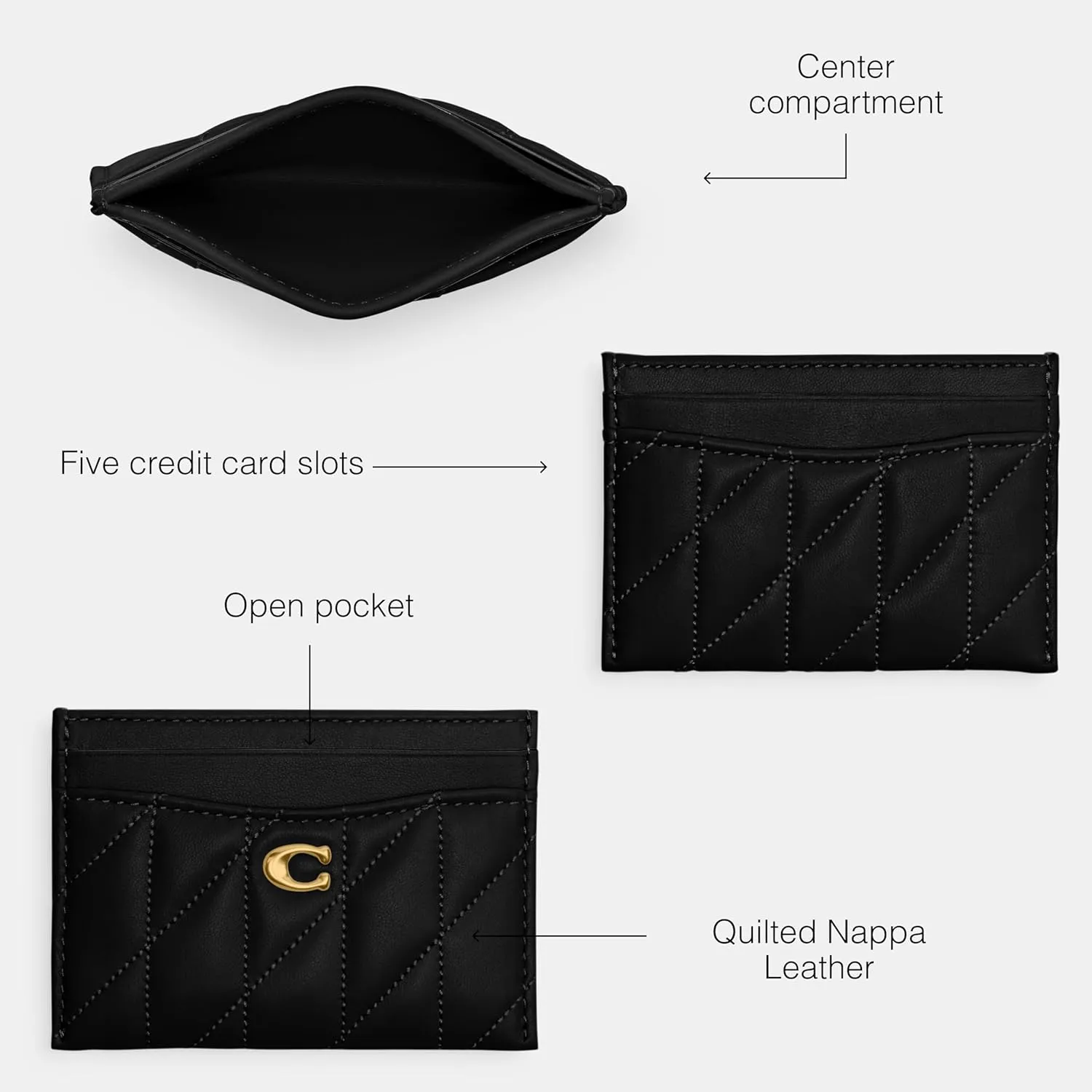 Coach Women's Essential Case Travel Accessory-Envelope Card Holder