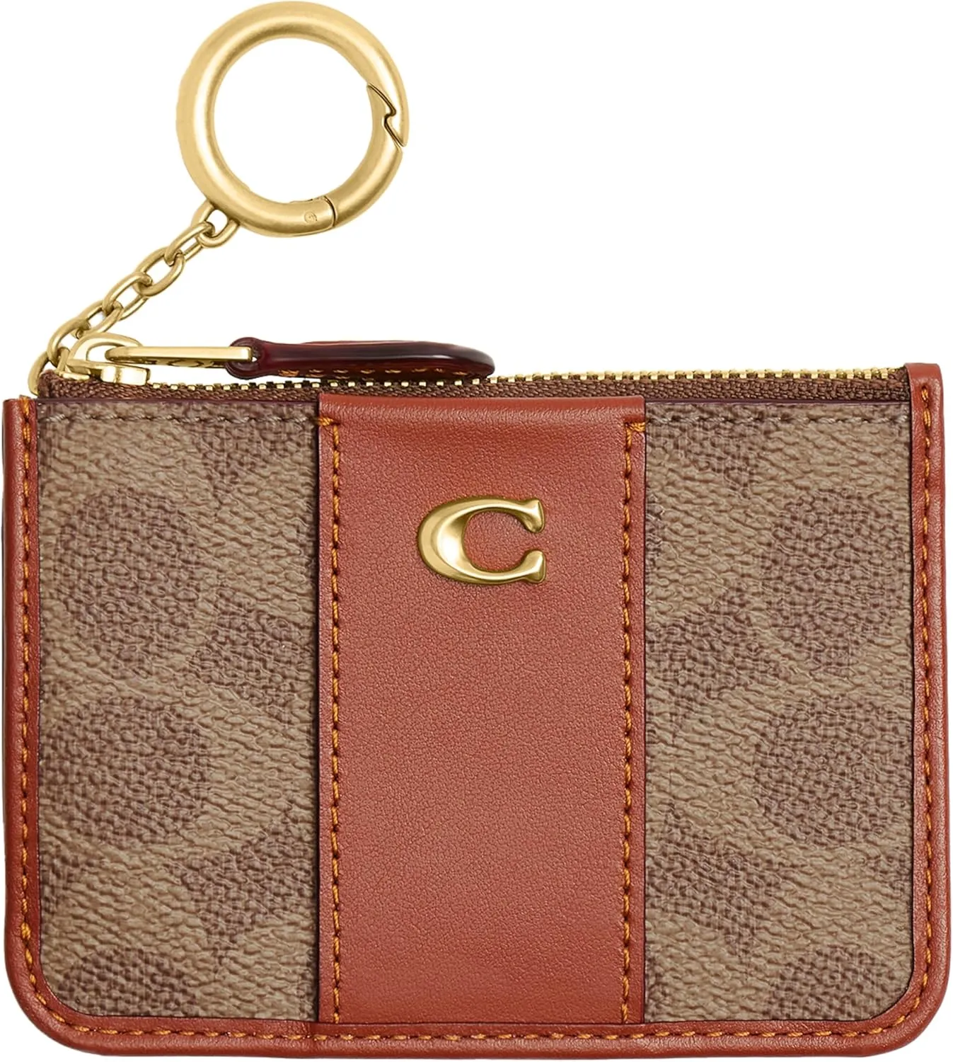 Coach Women's Essential Mini ID Card Case Bi-Fold Wallet, Multicolor, One Size
