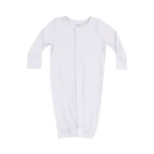 Convertible Gown - Stripe Classic Grey / Vintage Elephant ABC