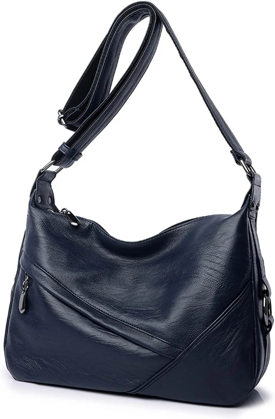 Covelin Women's Medium Retro Sling Shoulder Bag from, Soft Faux Leather Handbag