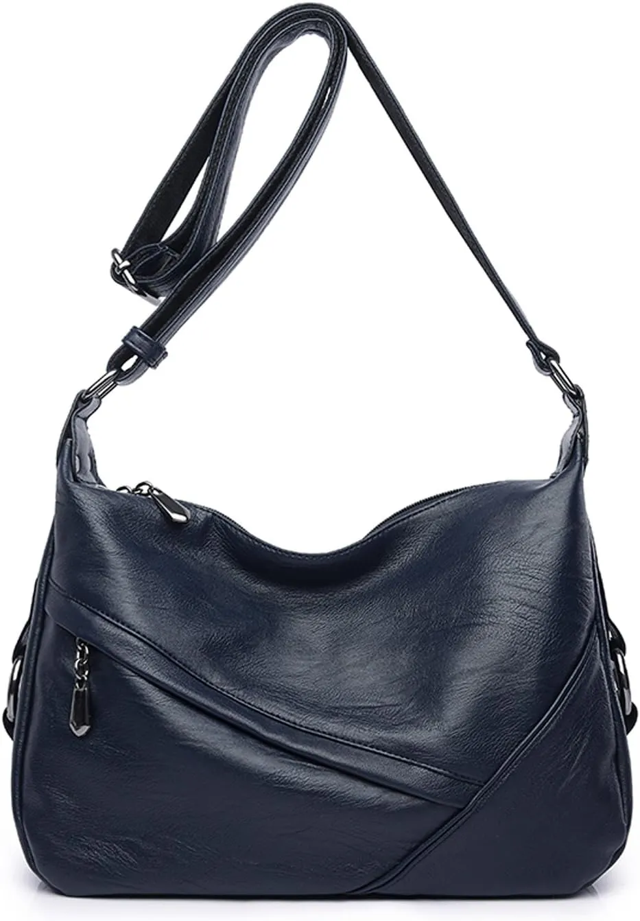 Covelin Women's Medium Retro Sling Shoulder Bag from, Soft Faux Leather Handbag