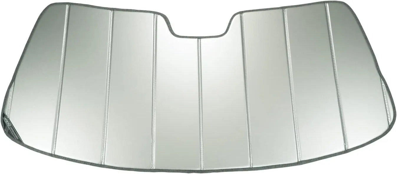 Covercraft UVS100 Custom Sunscreen | Fits 2016-2024 Chevrolet Camaro Convertible/Coupe | Silver