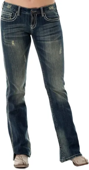 Cowgirl Tuff Women's Don't Fence Me in Jeans - J-Dfmi