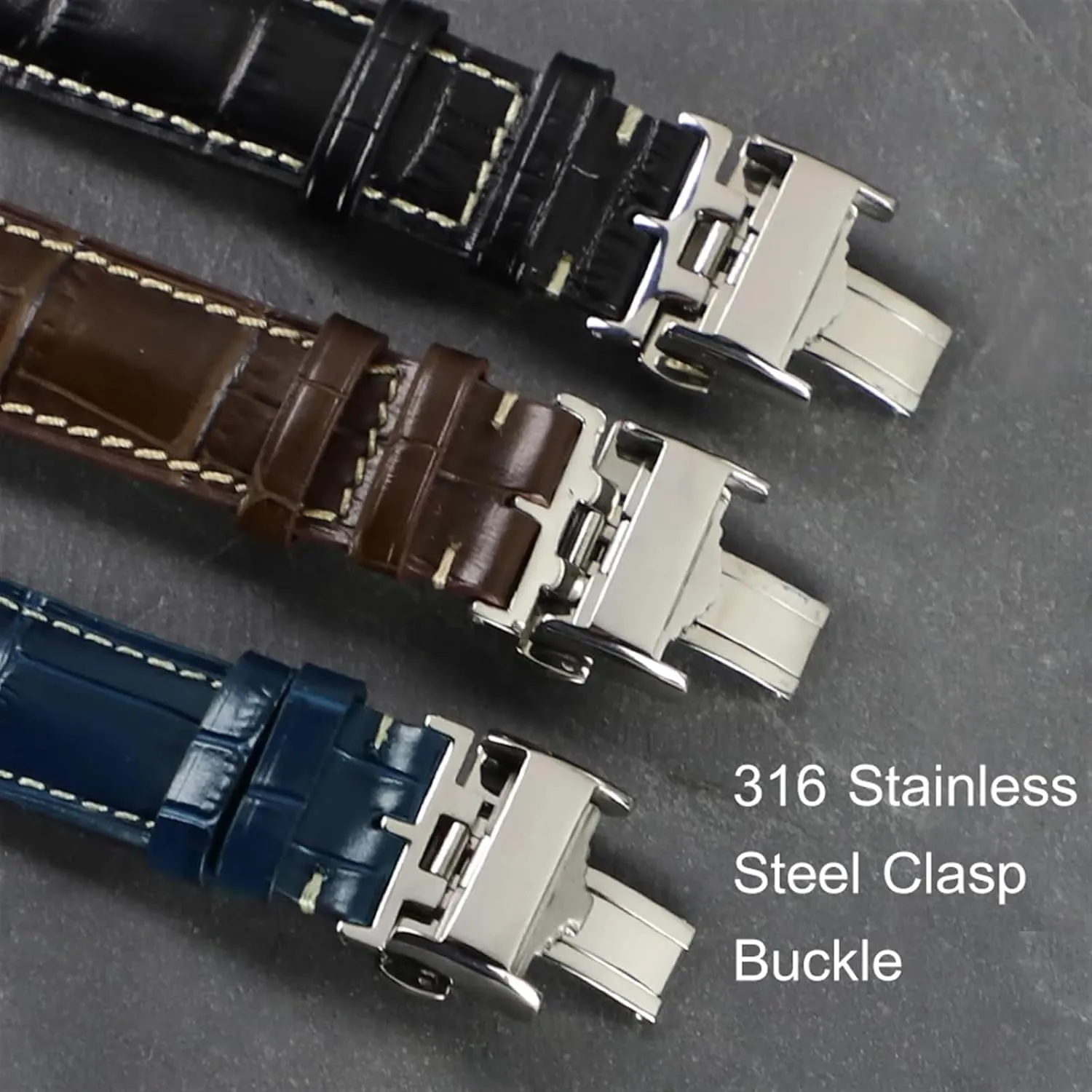 Cowhide Leather Watchbands for L2 L4 Master Collection Flagship Evidenza Strap Watch Bands Calfskin Bracelet L2.628.673
