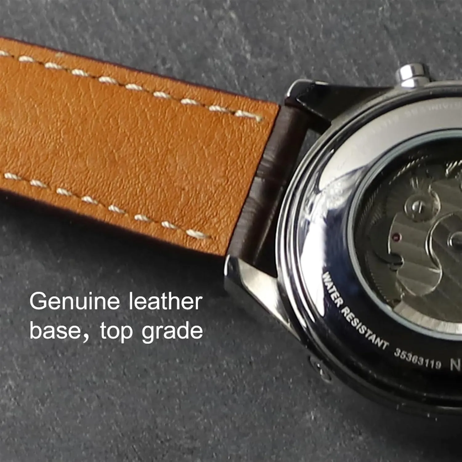 Cowhide Leather Watchbands for L2 L4 Master Collection Flagship Evidenza Strap Watch Bands Calfskin Bracelet L2.628.673