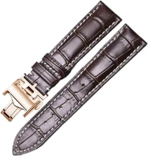 Cowhide Leather Watchbands for L2 L4 Master Collection Flagship Evidenza Strap Watch Bands Calfskin Bracelet L2.628.673