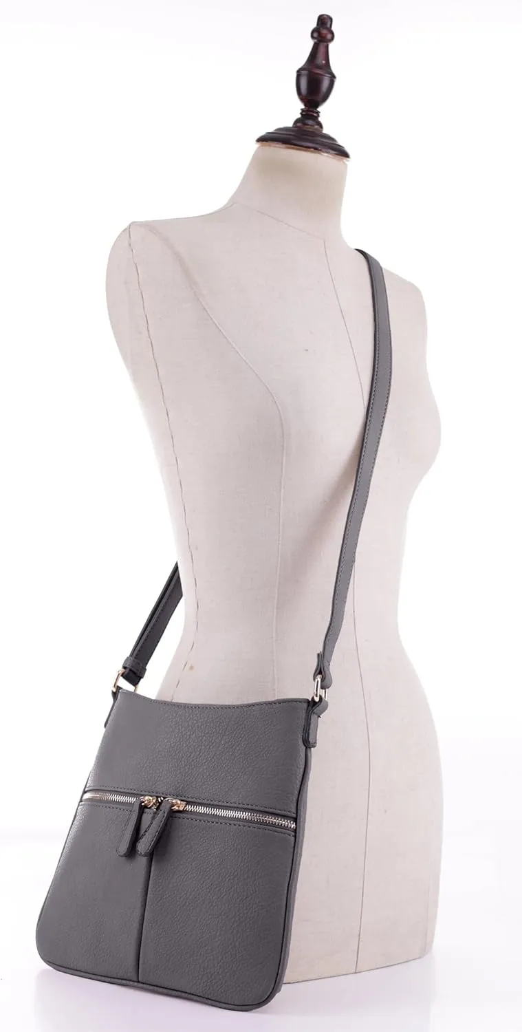 Crossbody Travel Bag, Adjustable Strap, Multiple Pockets