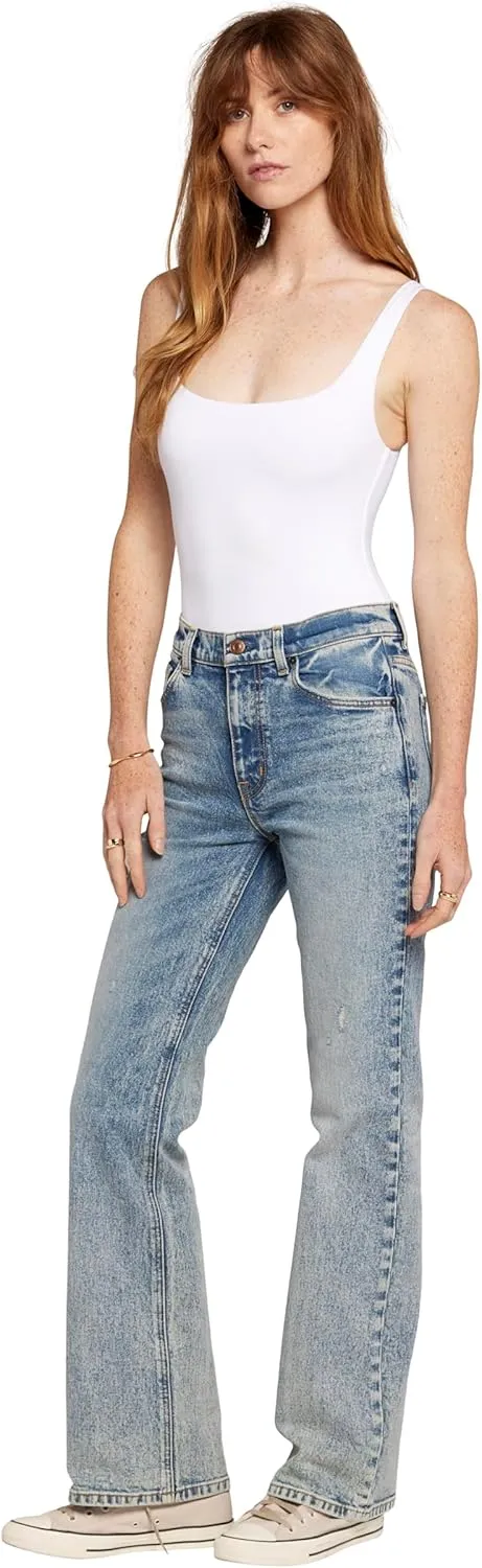 Current/Elliott Signature Bootcut Jean – Mid Rise Pant for Women