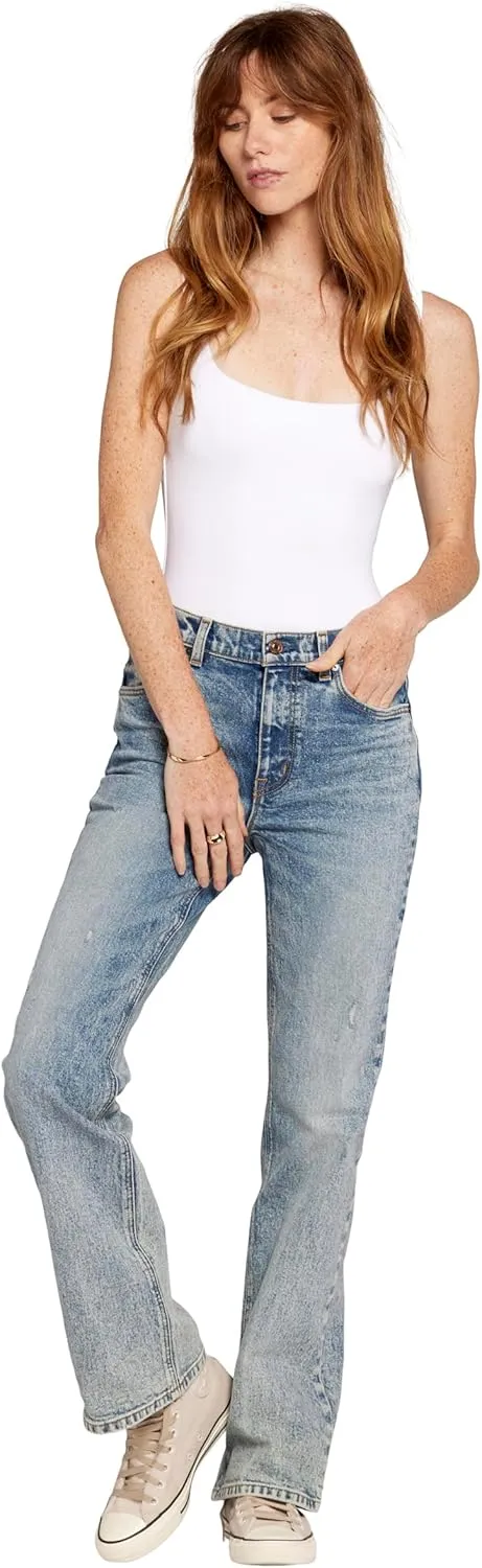 Current/Elliott Signature Bootcut Jean – Mid Rise Pant for Women
