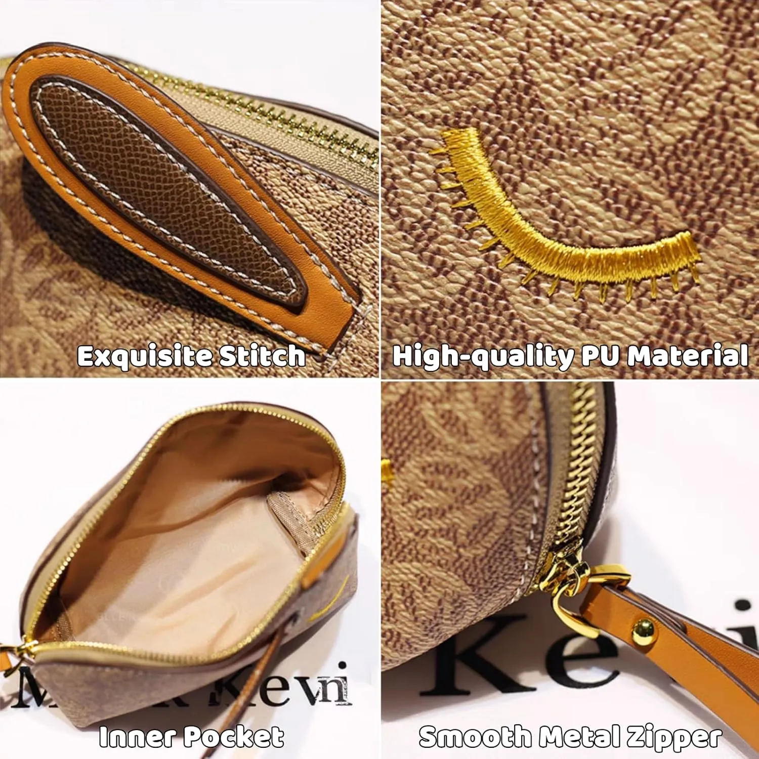 Cute Bunny Wristlet Handbag Small Chic Fashion Clutch Purse for Women Kawaii PU Leather Fashion Trendy Travel Pouch