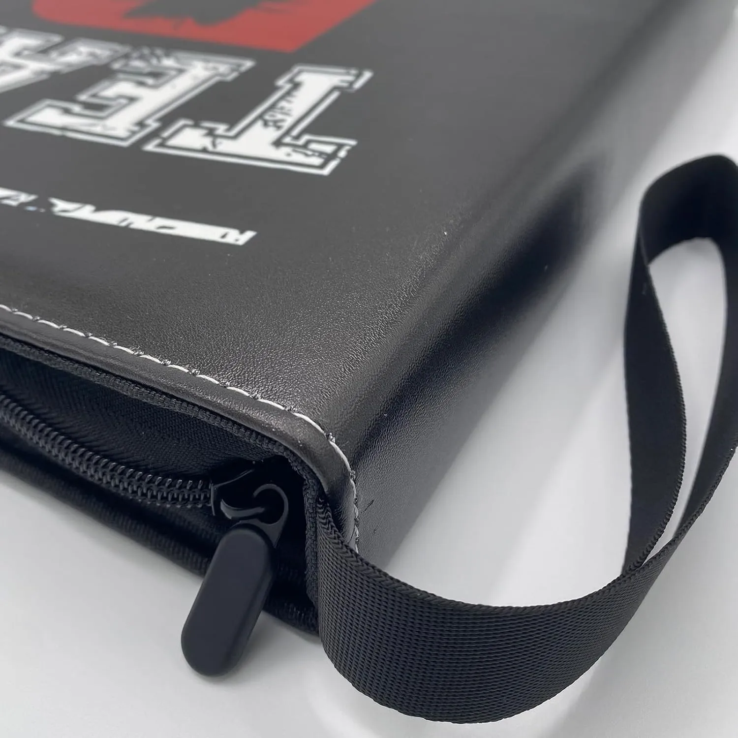Deluxe Trading Card Binder for Collectors 400 Pockets High grade 4-Pocket Zipper Album Holder (Black-4-Pocket)