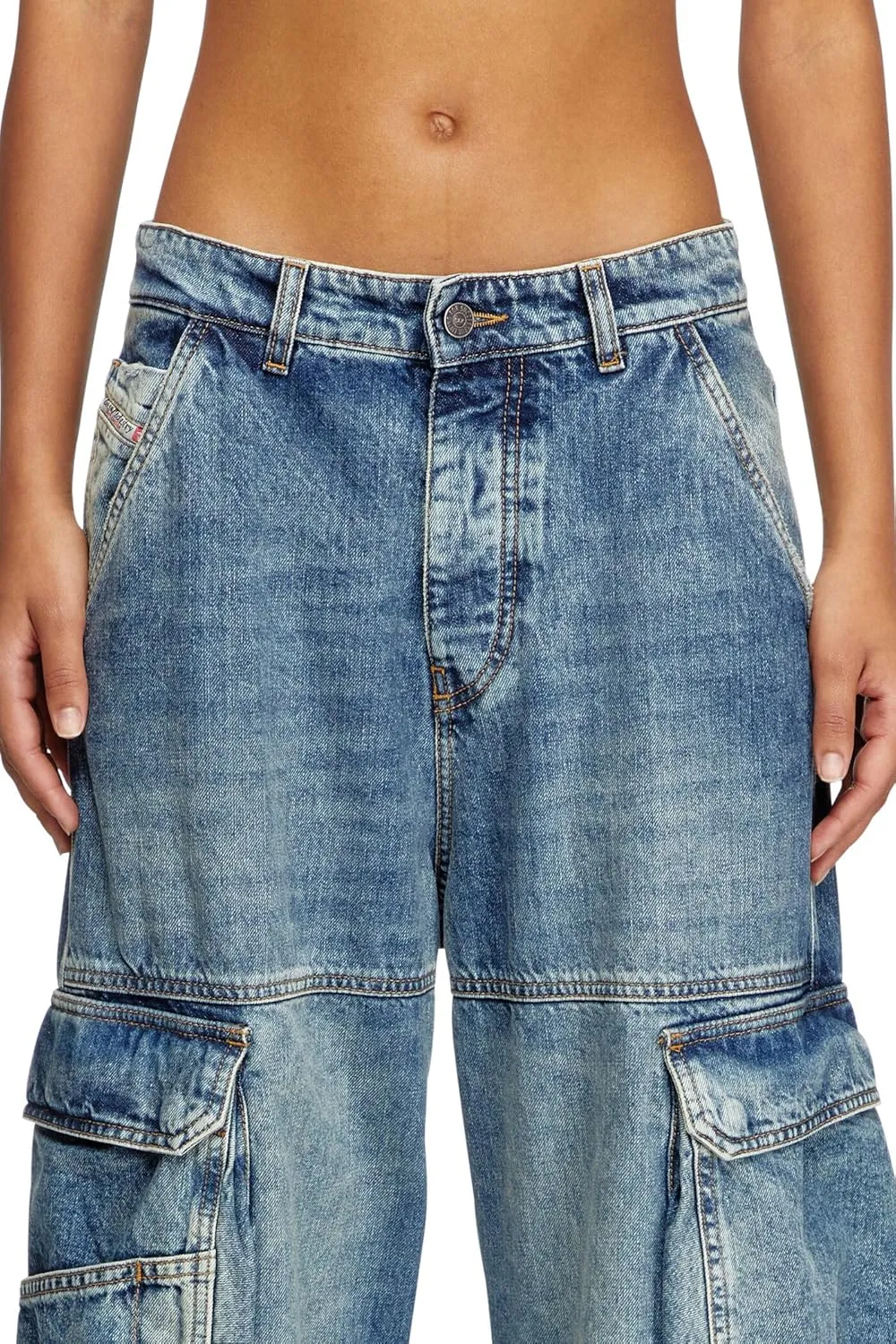 Diesel 1996 D-SIRE Relaxed Cargo Jeans