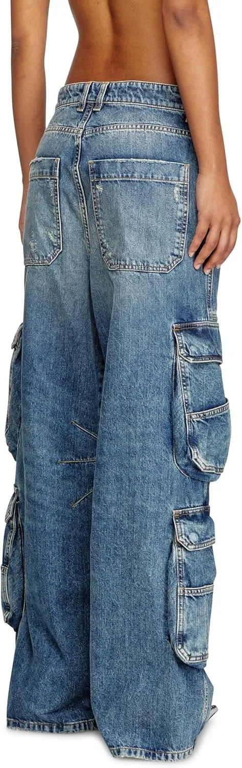 Diesel 1996 D-SIRE Relaxed Cargo Jeans